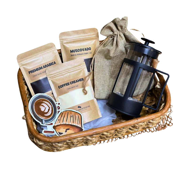 Coffee Gift Basket Set 1