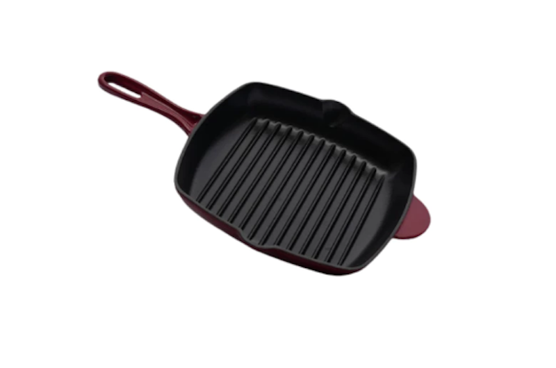 Enameled Cast Iron Grill Pan 28 cm 1