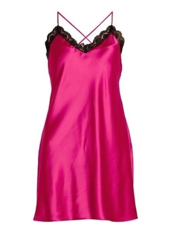 Kaya Charmeuse Satin Chemise 2