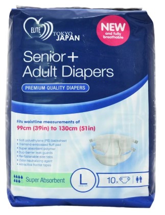 Elite Senior+ Adult Diapers 1