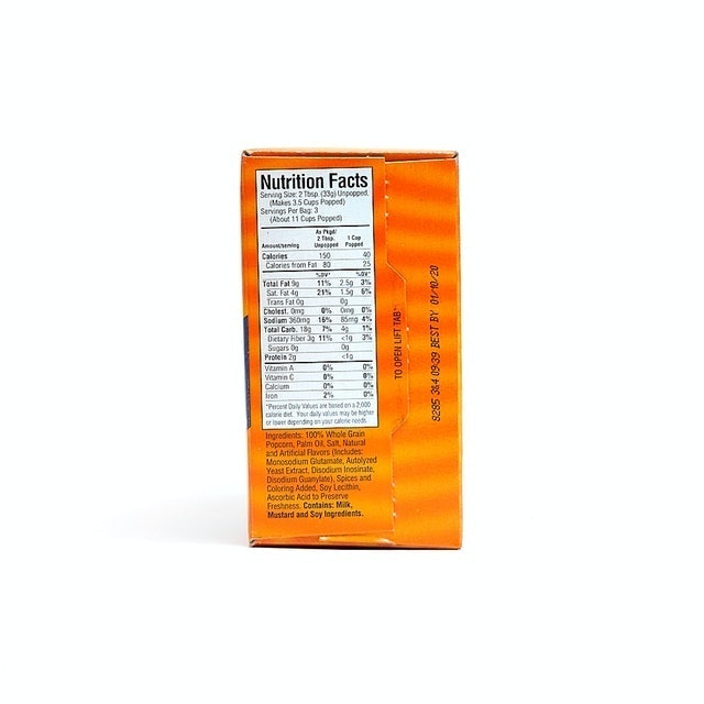 The Big Cheez Microwavable Popcorn  2
