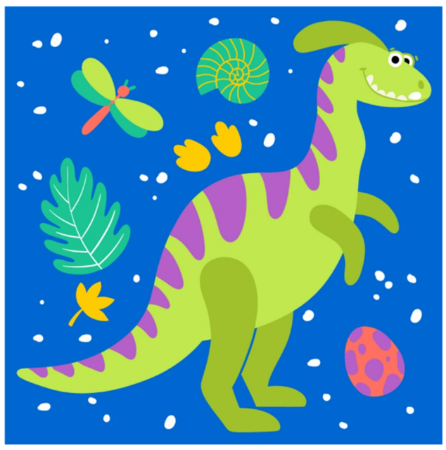 Kids Paint by Numbers Kit  6