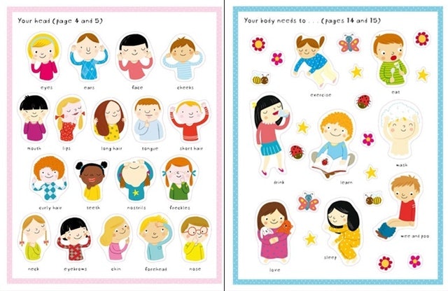 First Sticker Book – Your Body 2
