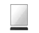 FOJO Rectangle Bathroom Mirror With Shelf 1