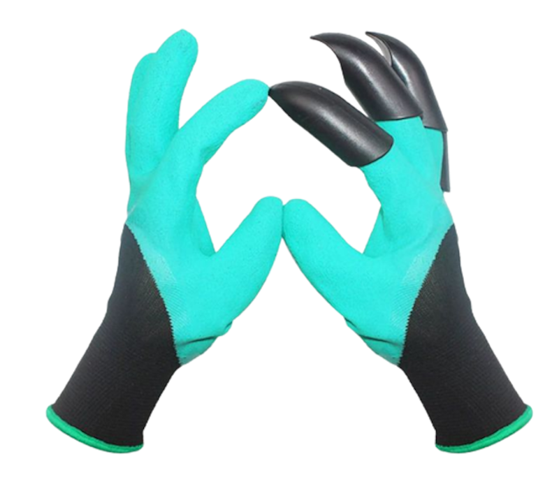 Garden Gloves with Fingertip Claws 1