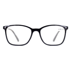 Black Tr 90 Square Reading Glasses