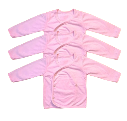 Baby Button-Side Long-Sleeves Top 2
