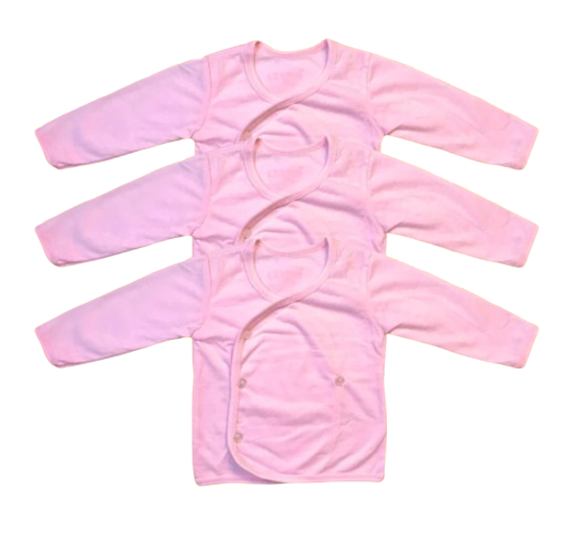 Baby Button-Side Long-Sleeves Top 2
