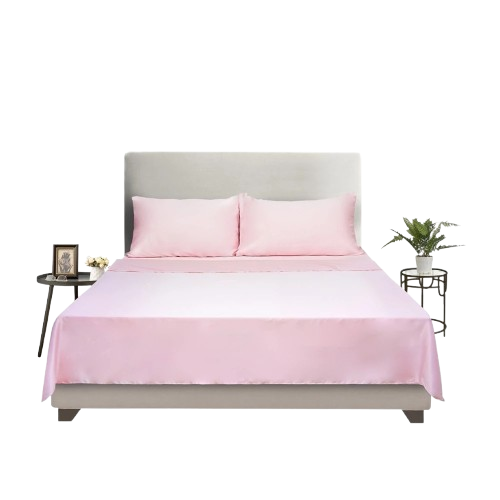 Pearl Satin 4in1 Flat Sheet Set 1