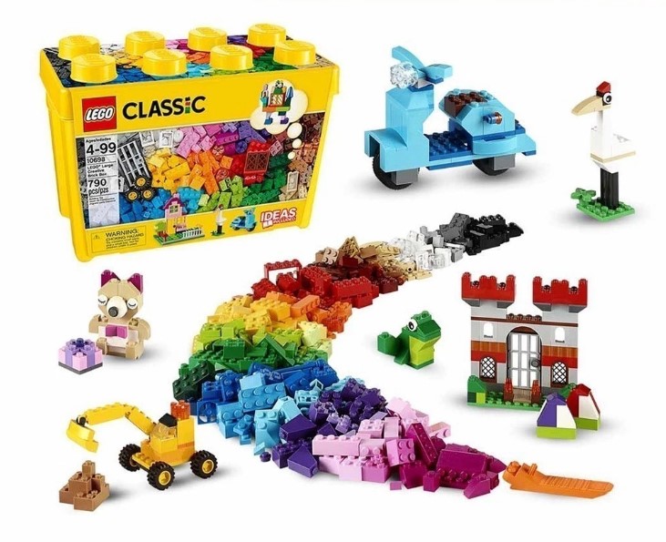 CLASSIC Large Creative Brick Box (790 Pieces) 2