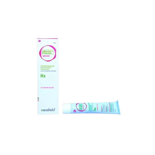 Lidoaine + Prilocaine Topical Numbing Cream 1