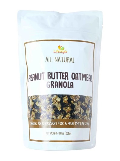 Peanut Butter Oatmeal Granola	  2