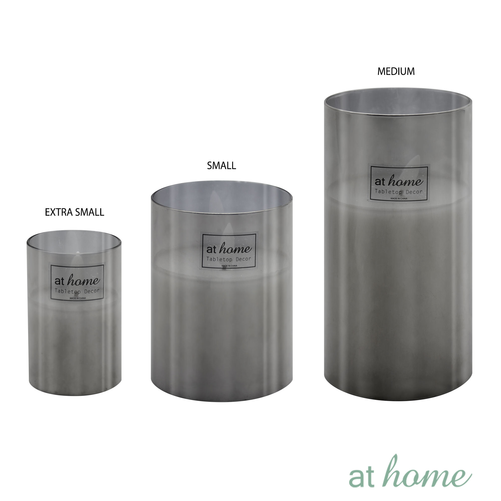 Classic Flameless LED Glass Jar Candle 3