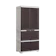 Zooey Mahogany Rattan Cabinet 1