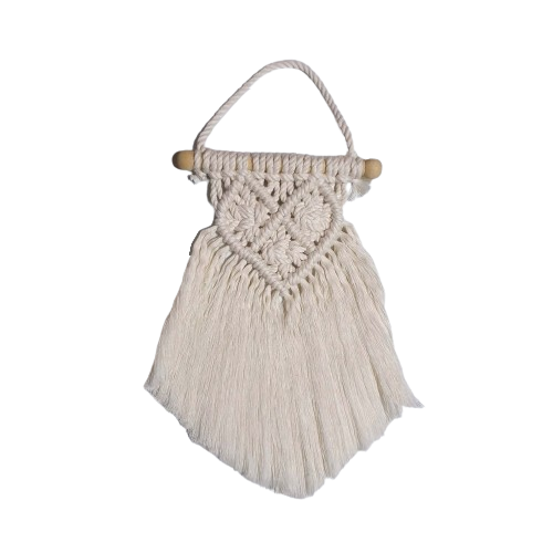 Mini Macrame Wall Hanging Boho Decor 1