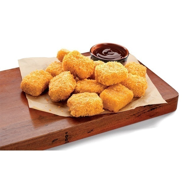 Chicken Nuggets With Barbeque Sauce 2