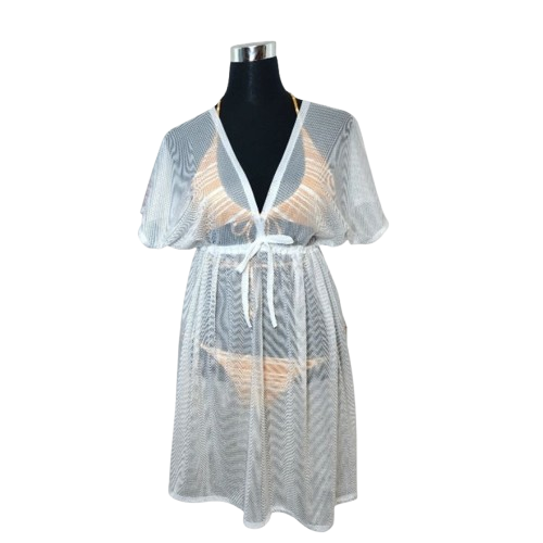 Kimono See-Through Swimsuit Cover Up 2