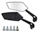 Street King Motorcycle Side Mirrors With Adjustable Lens 1