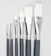 Winsor and Newton Foundation Acrylic Brush Pack 08 With Long Handle 1