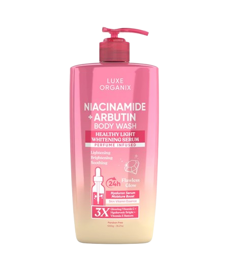 Niacinamide + Arbutin Healthy Light Whitening Serum Body Wash	 1