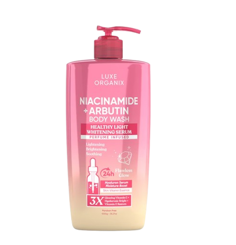 Niacinamide + Arbutin Healthy Light Whitening Serum Body Wash 1