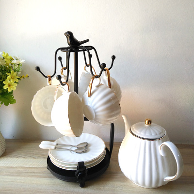Iron Tea Cup Rack 4