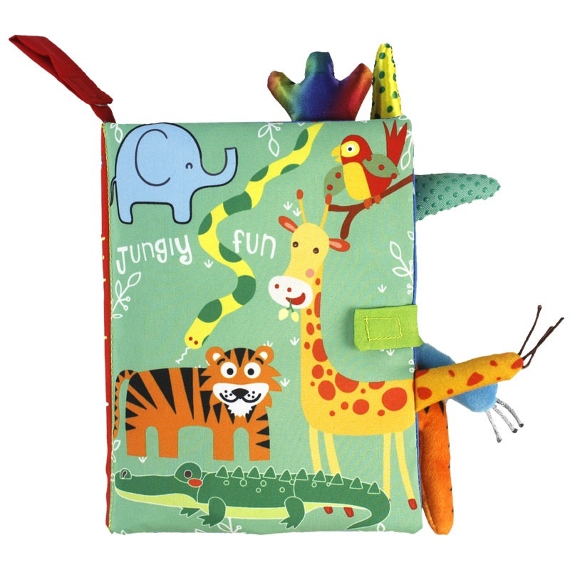 Soft Cloth Story Book With Squeezable Sound Feature 2