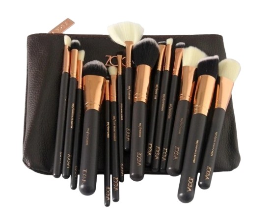 Premium 15-Piece Makeup Brush Set	  2