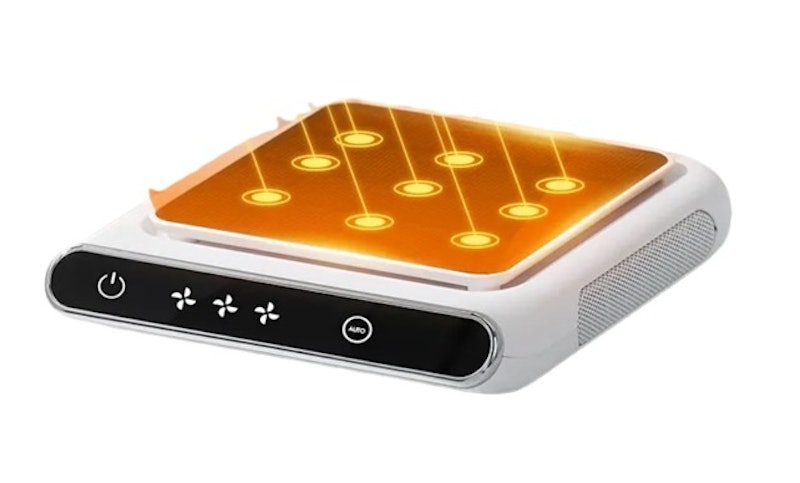 USB Air Purifier Solar Panel Car 4