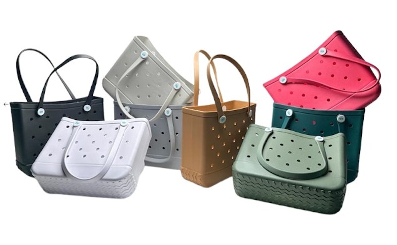 Heavy-Duty Rubber Tote Bag 2