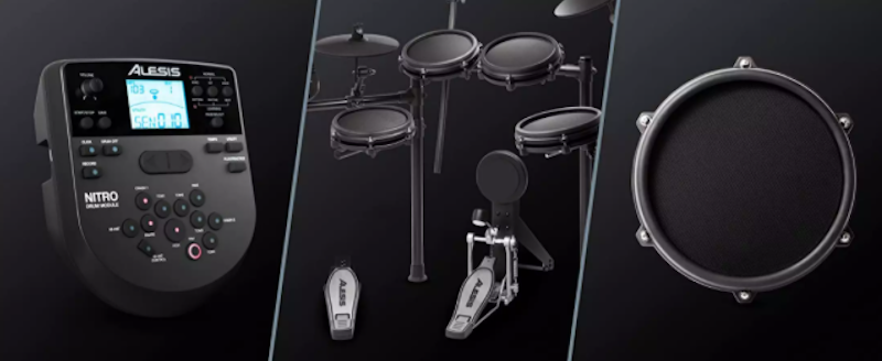 Nitro Mesh Kit: 8-Piece Electronic Drum Kit 2