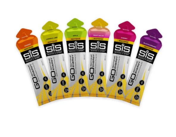 SIS GO Isotonic Energy Gel	 Science in Sport 	 3