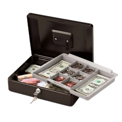 Security Protection Small 12-inch Cash Box