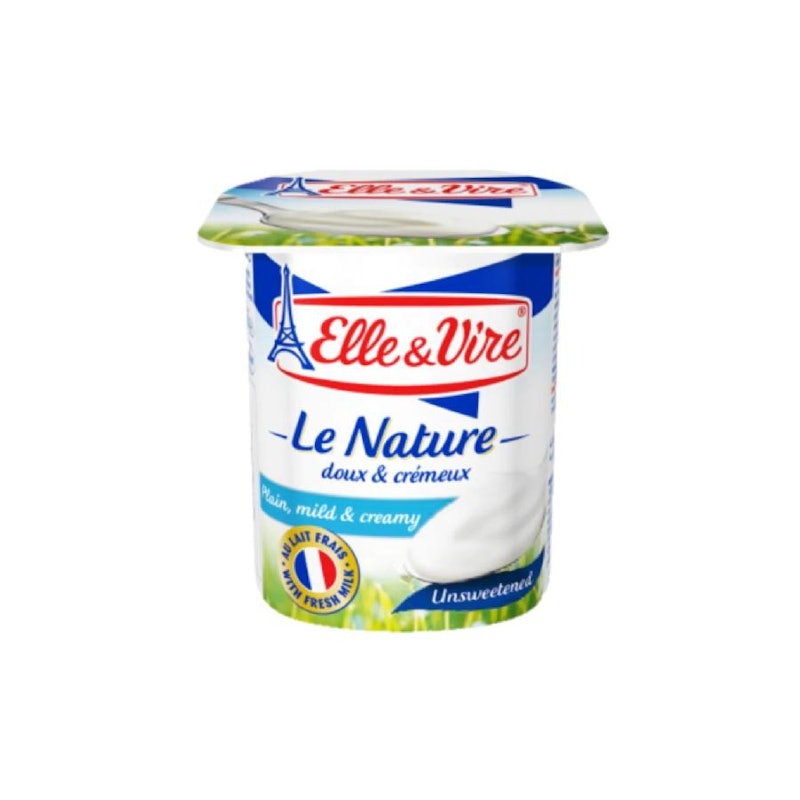 Unsweetened Natural Flavour Yogurt 1