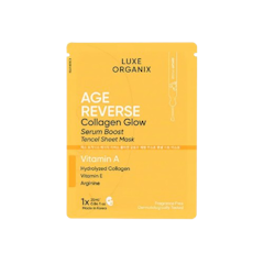 Age Reverse Collagen Glow Serum Boost Tencel Sheet Mask