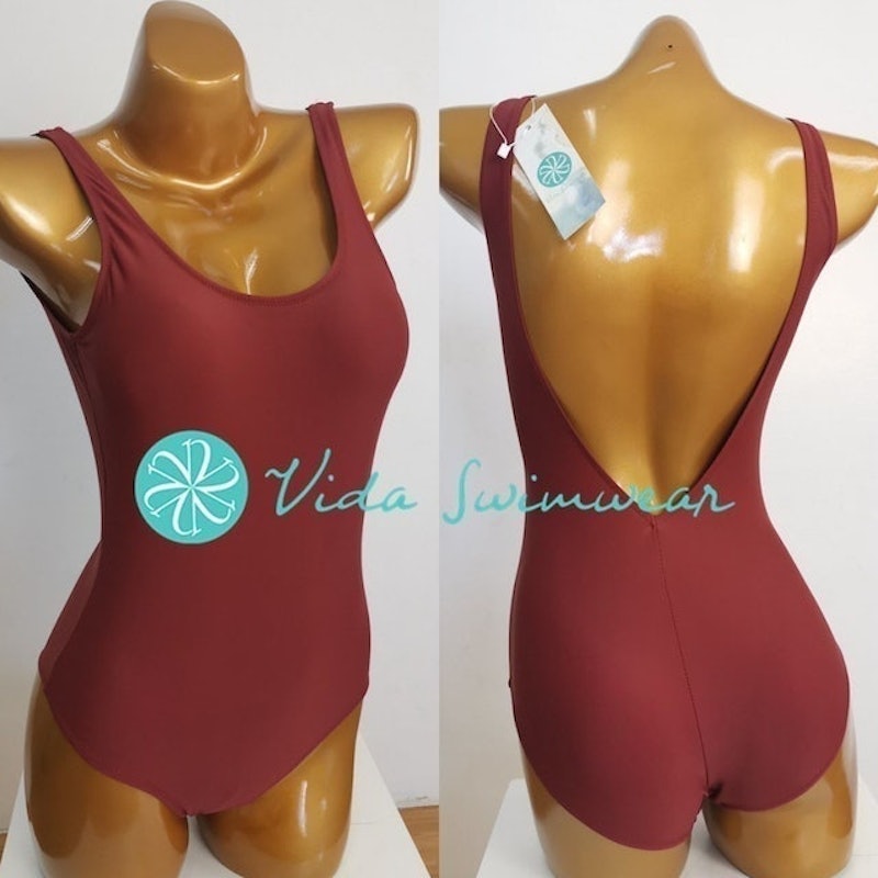 Backless One Piece Swimsuit 5