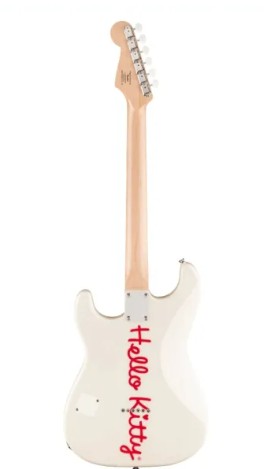 Fender x Hello Kitty Stratocaster Limited Edition Electric Guitar 	  2