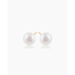 Pearl Gold Studs