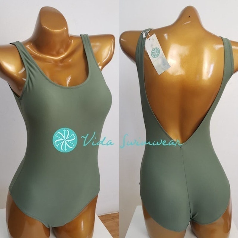 Backless One Piece Swimsuit 2