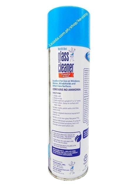 Glass Cleaner Foaming Action 2