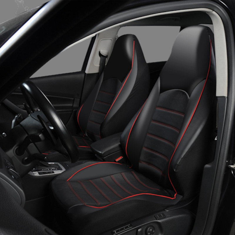 Car Universal Front Seat Cover Leather Seat Interior 1