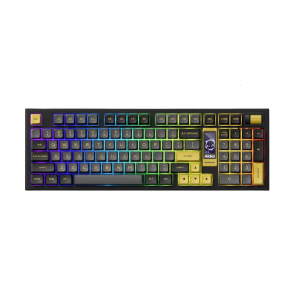 Black & Gold Wireless Mechanical Keyboard 1
