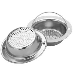 Stainless-Steel Kitchen Sink Strainer