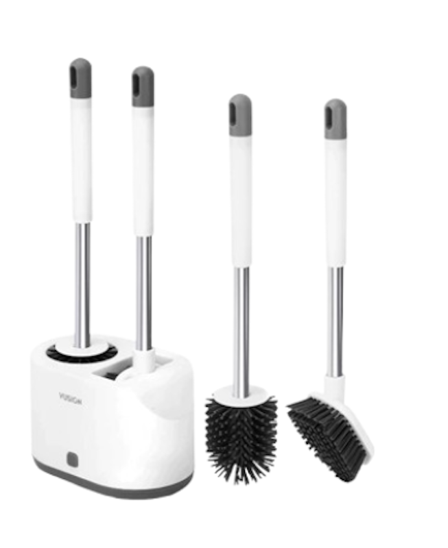 2-in-1 Toilet Brush Set 1