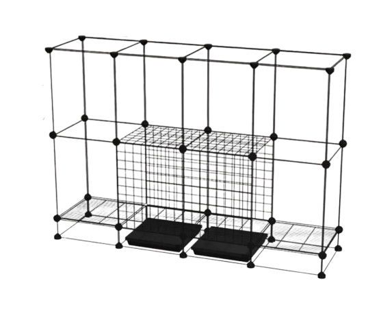 Encrypted Steel Mesh Pet Cage 2