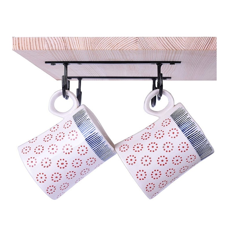 Under Shelf Mug Rack 1