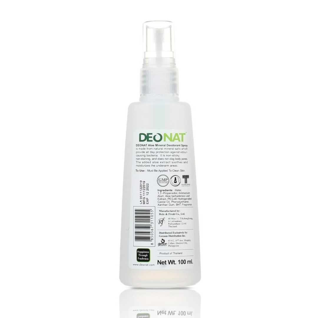 Aloe Mineral Deodorant Spray 2