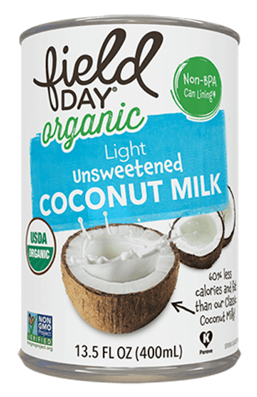 Organic Light Unsweetened Coconut Milk 1