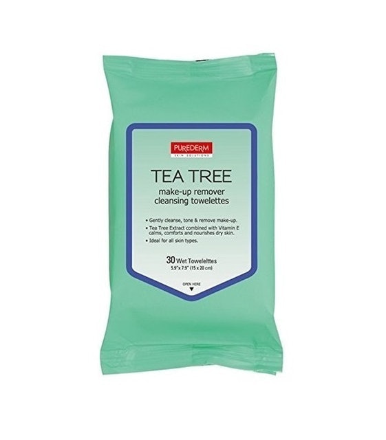 Tea Tree Makeup Remover Cleansing Towelettes  1