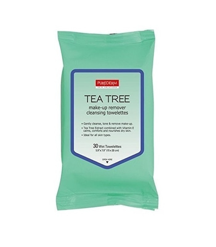 Tea Tree Makeup Remover Cleansing Towelettes 1